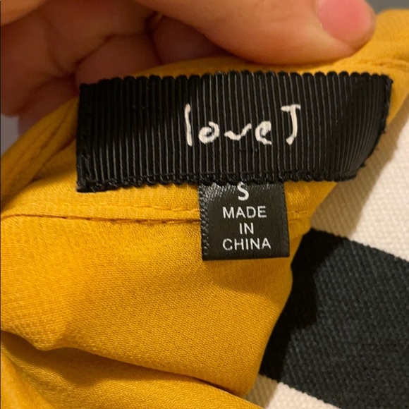 Women’s Love J Button Down Shirt - Picture 3 of 4